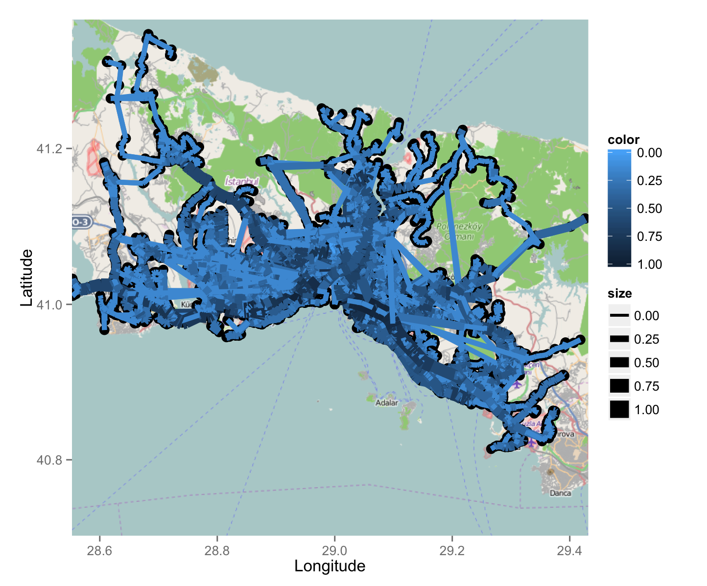 Istanbul Trasportation Network